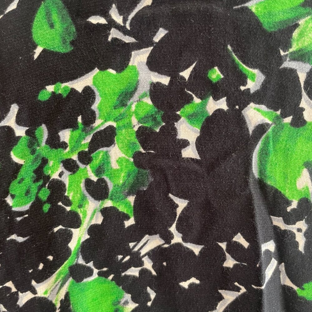 Samsoe Samsoe Button-Down With Black And Green Fl… - image 4